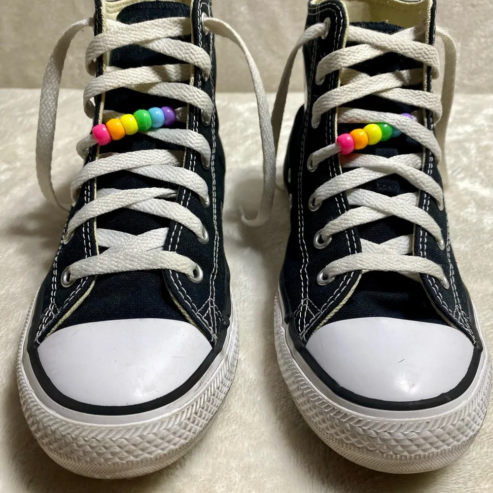 CONVERSE Chuck Taylor All-Star High Top Sneakers Kids Size 3 Canvas Laces Unisex